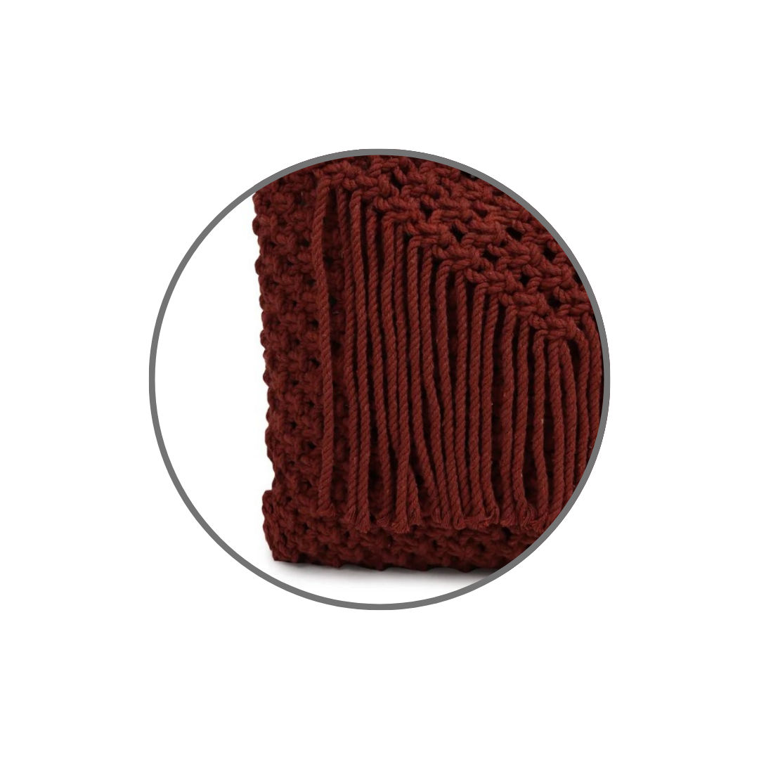 Contemporary Macrame Handbag Urban Sophistication